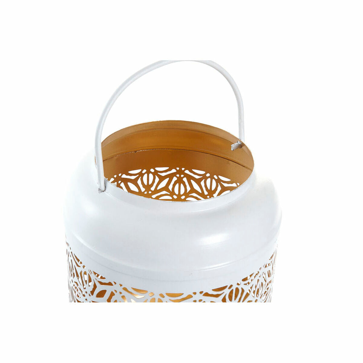Lantern – Soft Glow (White & Gold)