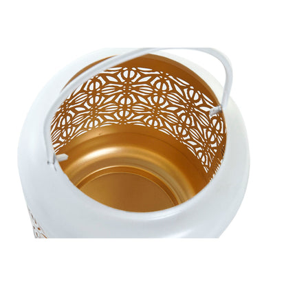 Lantern – Soft Glow (White & Gold)