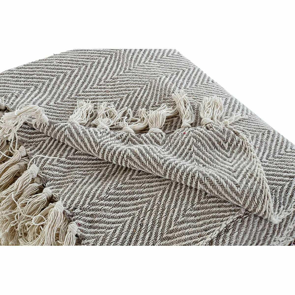 Fringe Cotton Blanket Set (150 × 200 cm, 2 pcs)