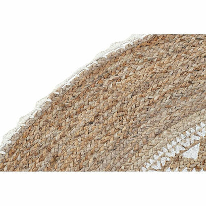 Carpet DKD Home Decor – Brown Mandala (120 x 120 cm)