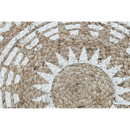 Carpet DKD Home Decor – Brown Mandala (120 x 120 cm)