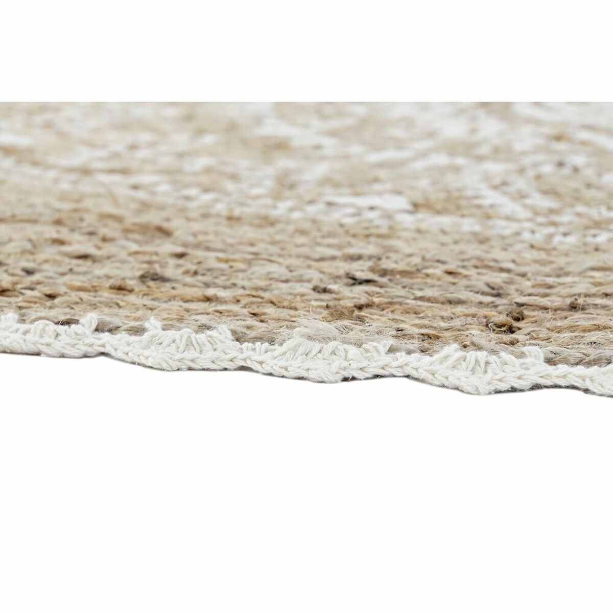 Carpet DKD Home Decor – Brown Mandala (120 x 120 cm)
