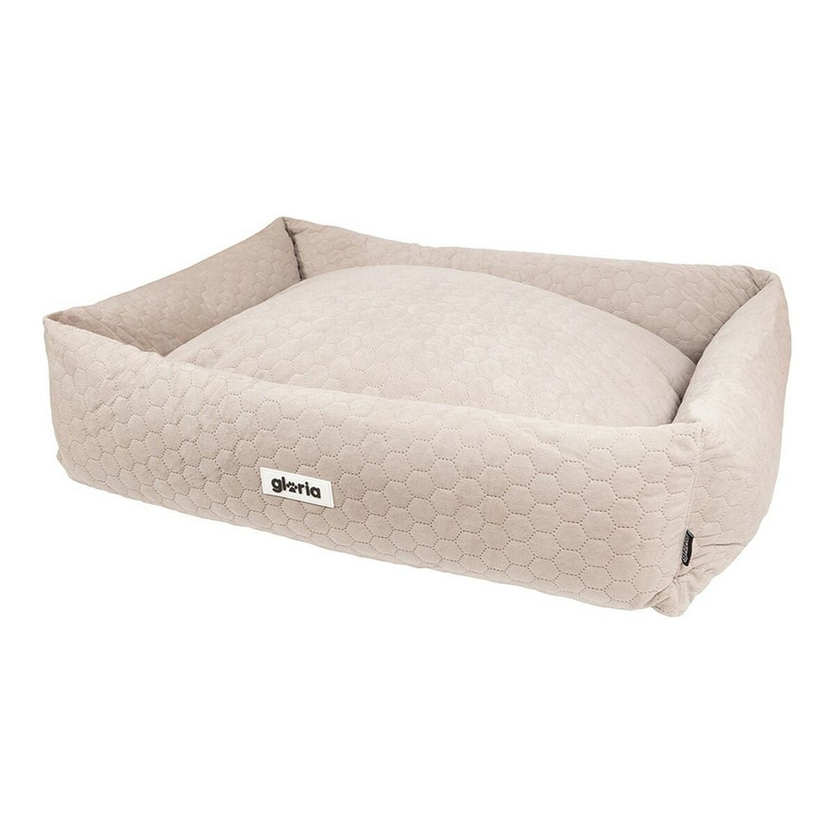 Gloria SWEET Dog Bed – Beige (75 × 60 cm)