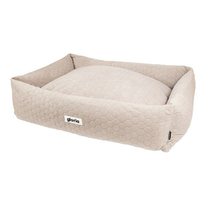 Gloria SWEET Dog Bed – Beige (75 × 60 cm)