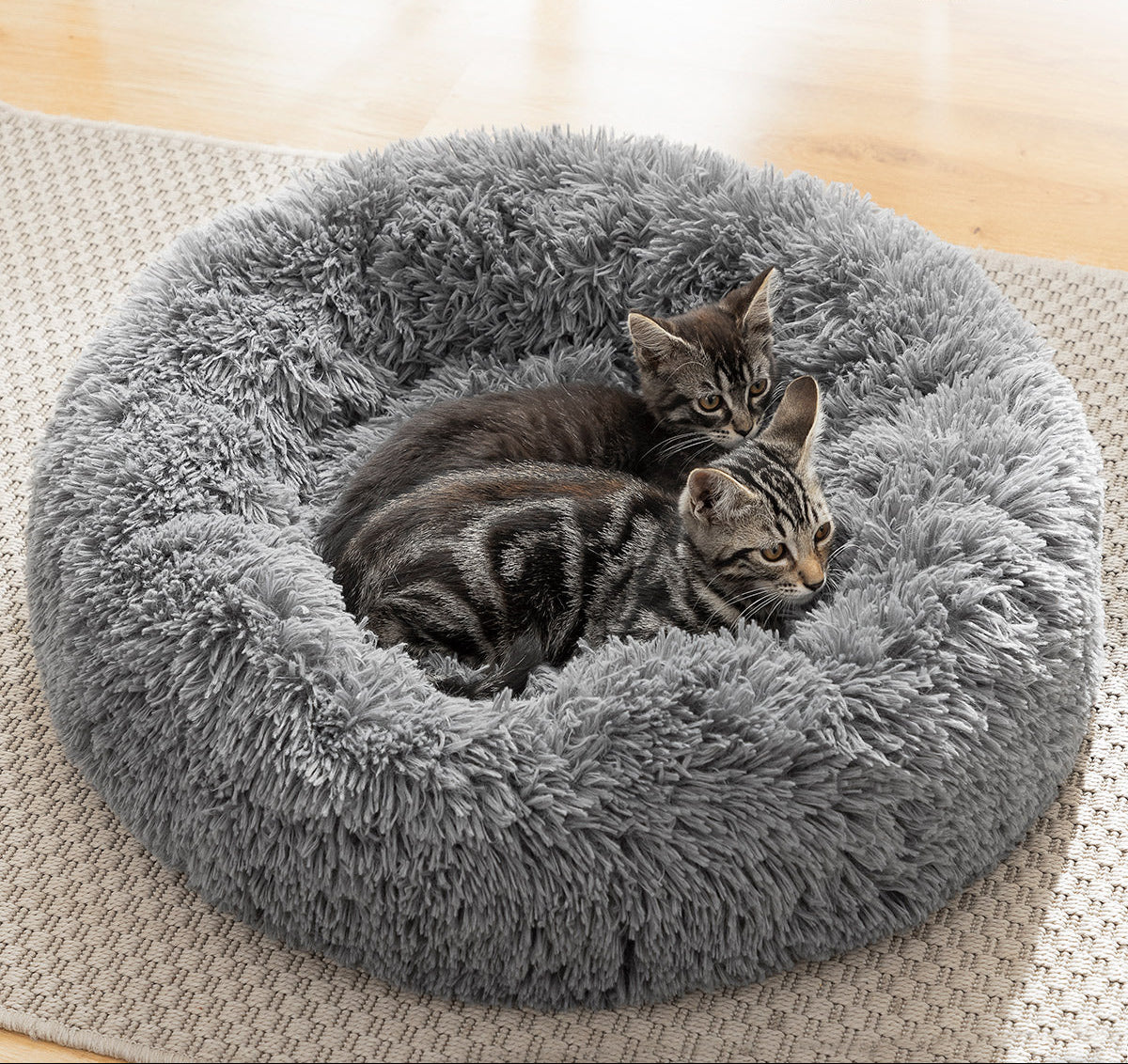 Anti‑Stress Pet Bed for Cats & Dogs – Bepess InnovaGoods (Ø 60 cm)