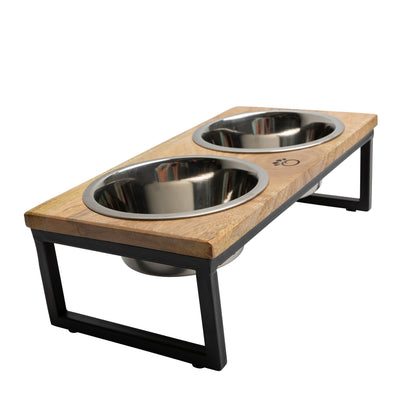 Elevated Feeder – Wood & Metal