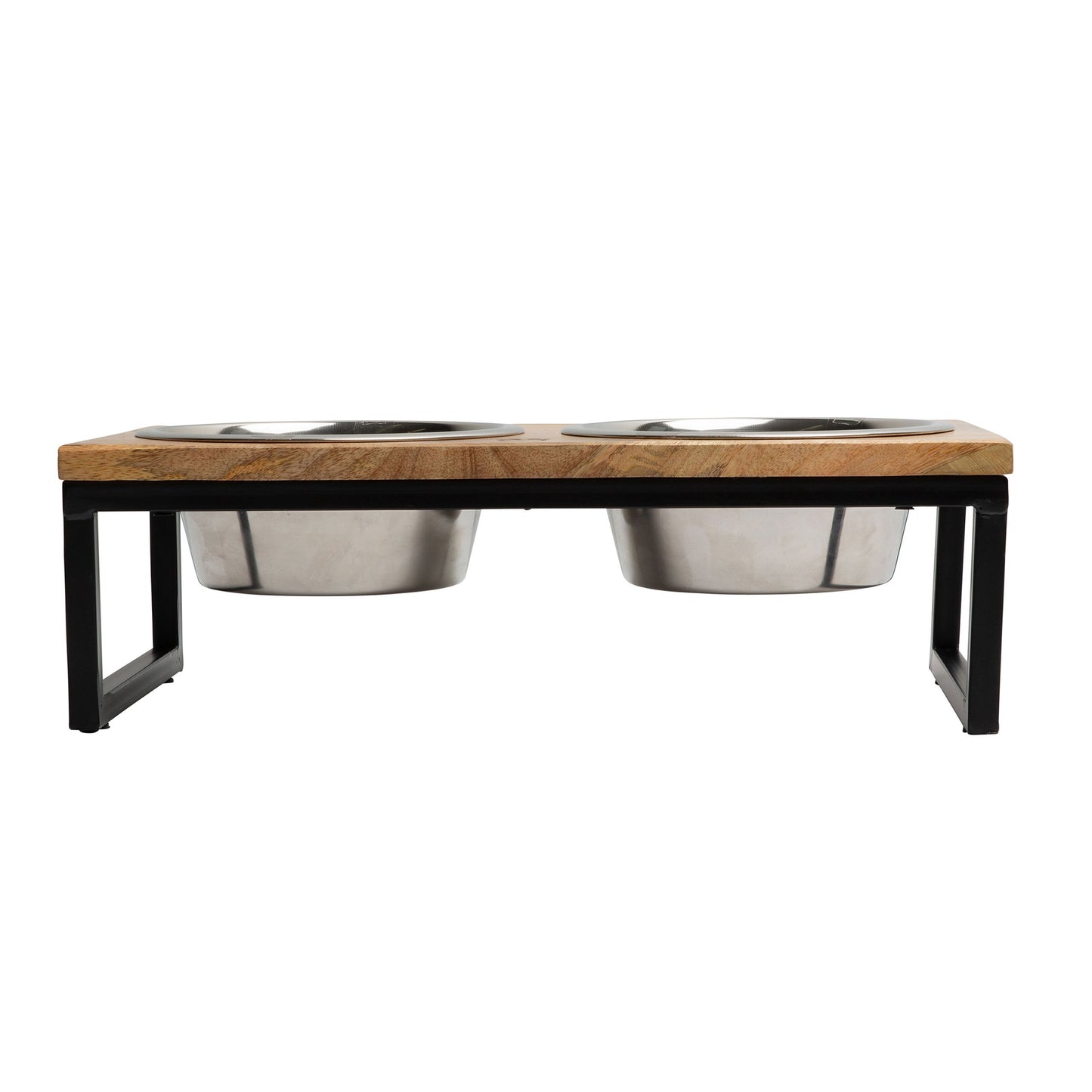 Elevated Feeder – Wood & Metal