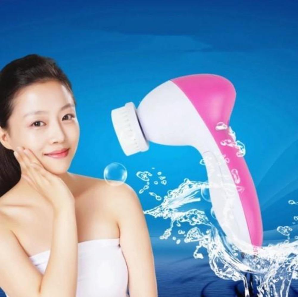 5-in-1 Face Cleansing & Massage Brush Set