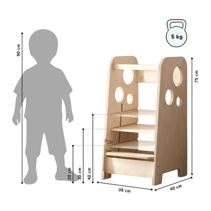 750+ 3-in-1 Adjustable Learning Tower