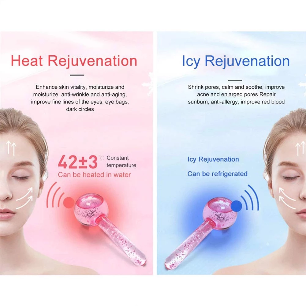 Facial Cooling Ice Globes