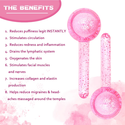 Facial Cooling Ice Globes