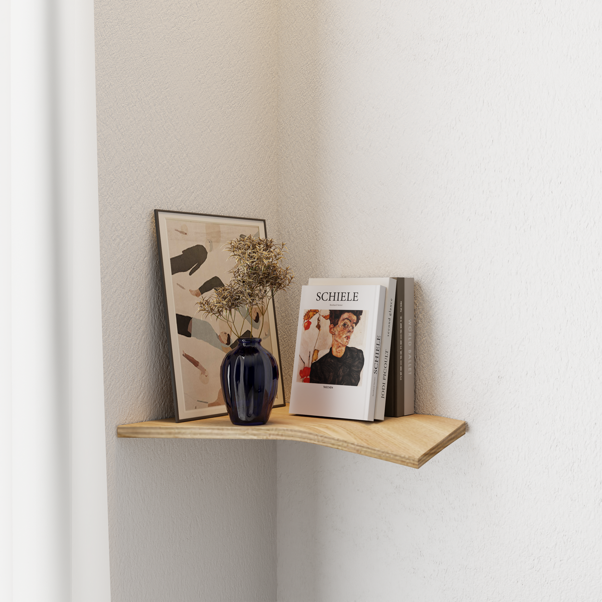 Ewart Woods Edge Wooden Corner Shelf