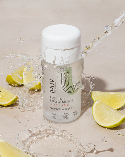 Exfoliating Face Toner with AHA and PHA COSMOS 120 ml bottle