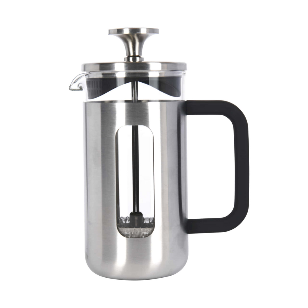 La Cafetière Pisa French Press – Silver, 1 L