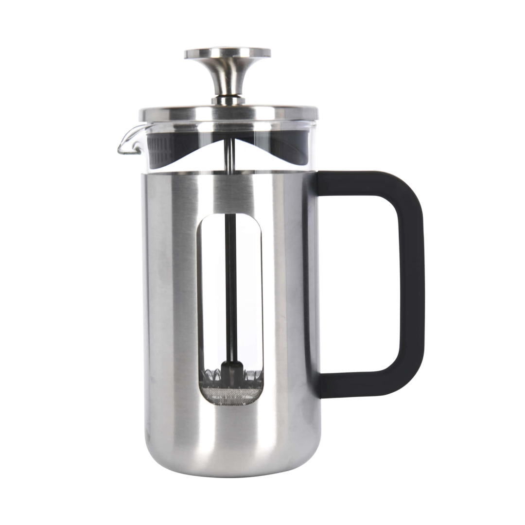 La Cafetière Pisa French Press – Silver, 1 L