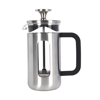 La Cafetière Pisa French Press – Silver, 1 L