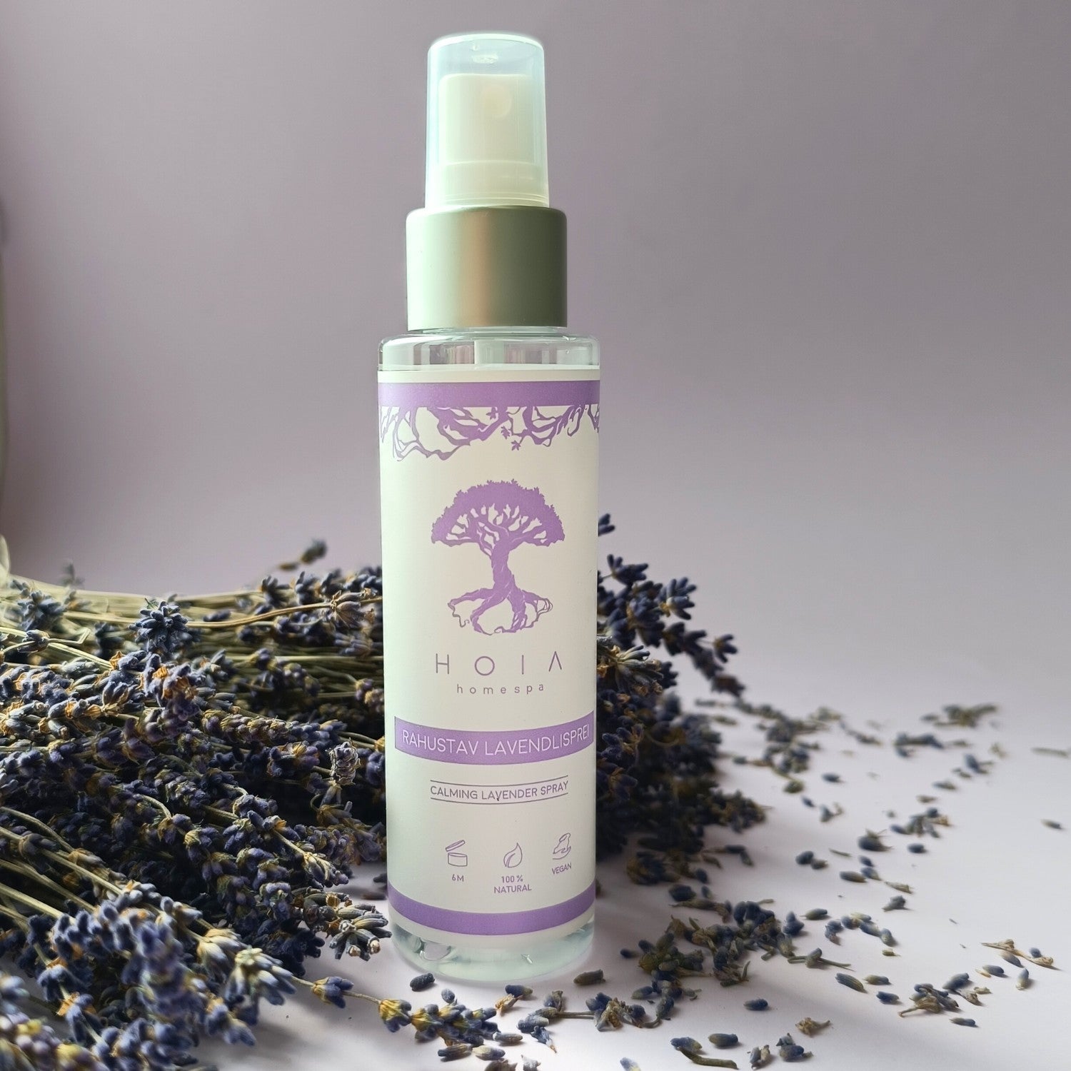 natural lavender spray for face body and space