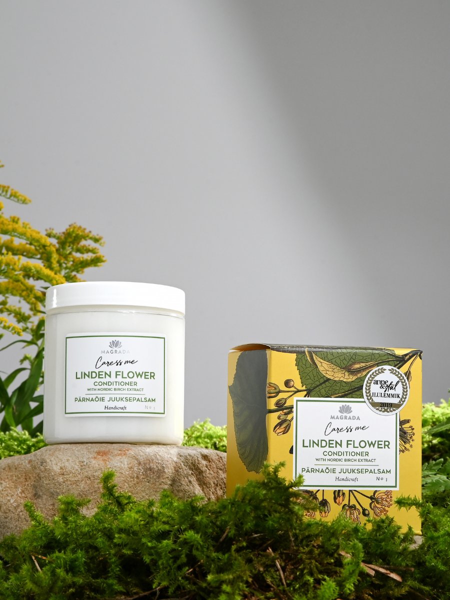 linden flower conditioner with nordic birch extract for soft and manageable hair
