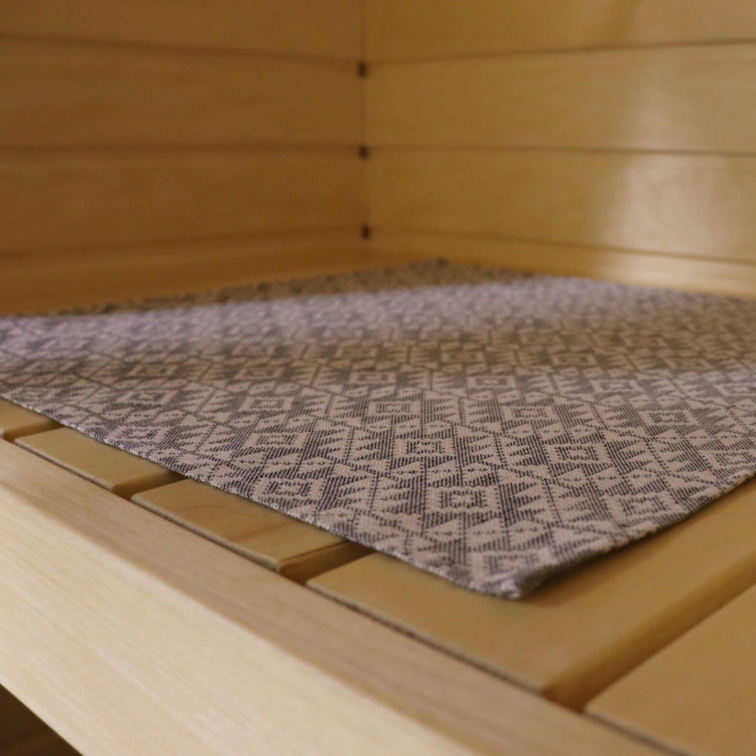 LOKO Linen-Cotton Sauna Seat Pad – Harjumaa, 45 × 50 cm