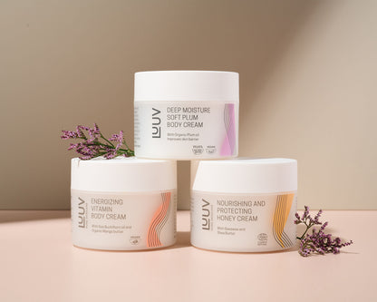 LUUV Plum Oil Body Cream – 200 ml
