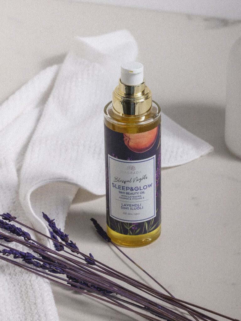 Magrada Organic Cosmetics Lavender Body Oil with Vitamin E – 100 ml