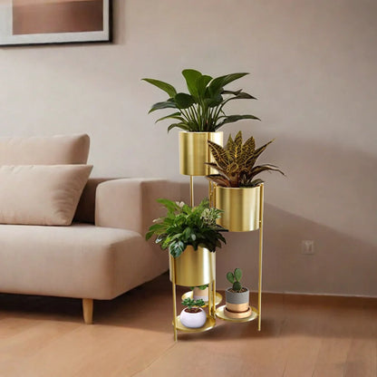 6‑Tier Metal Plant Stand – Foldable