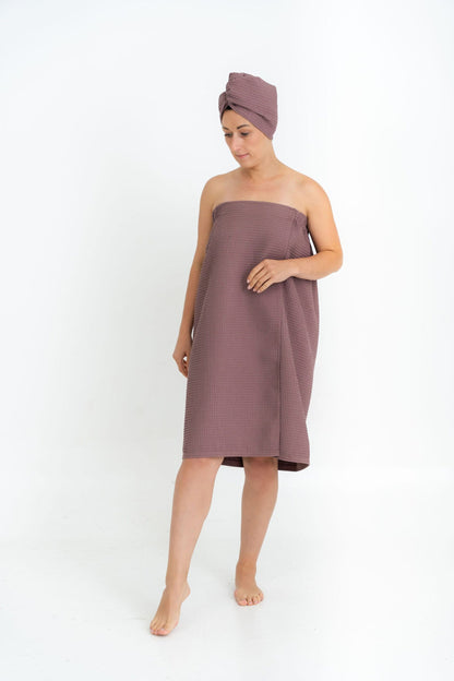 Nuss Women’s Cotton Spa Wrap Towel