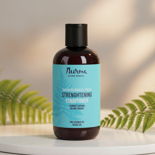 natural peat conditioner for hair care and hydration