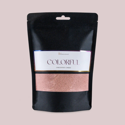 powdered candle refill kit in nude tone for custom candle creation