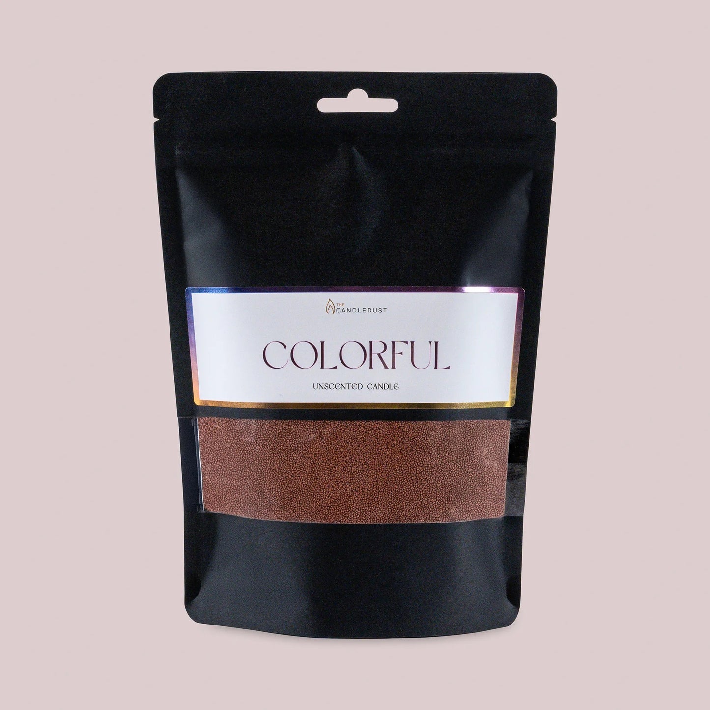 powdered candle refill kit with unscented wax sand for custom candle making