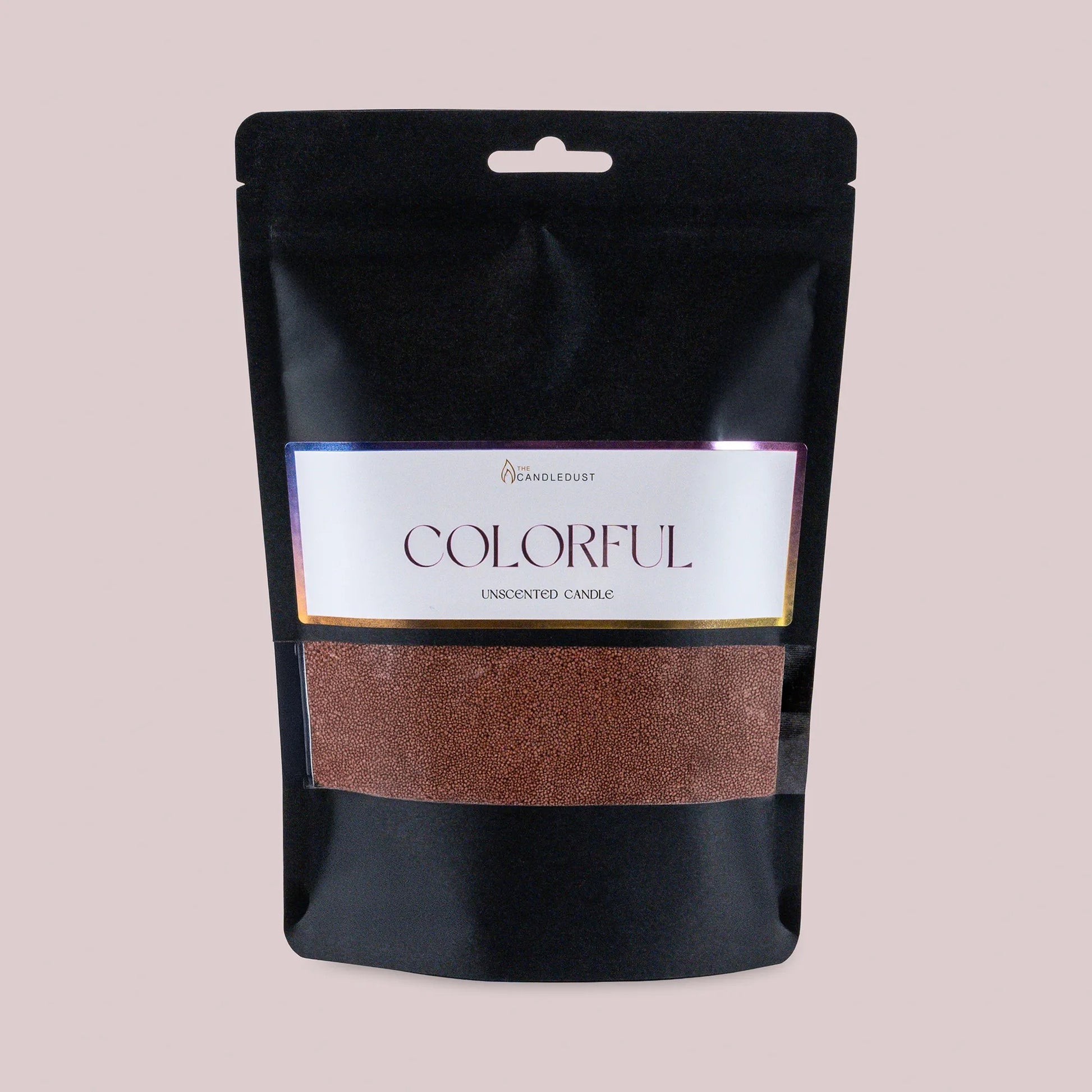 powdered candle refill kit with unscented wax sand for custom candle making