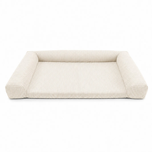 Carré Dog Mattress with Removable Cover – Vanilla Beige, XL