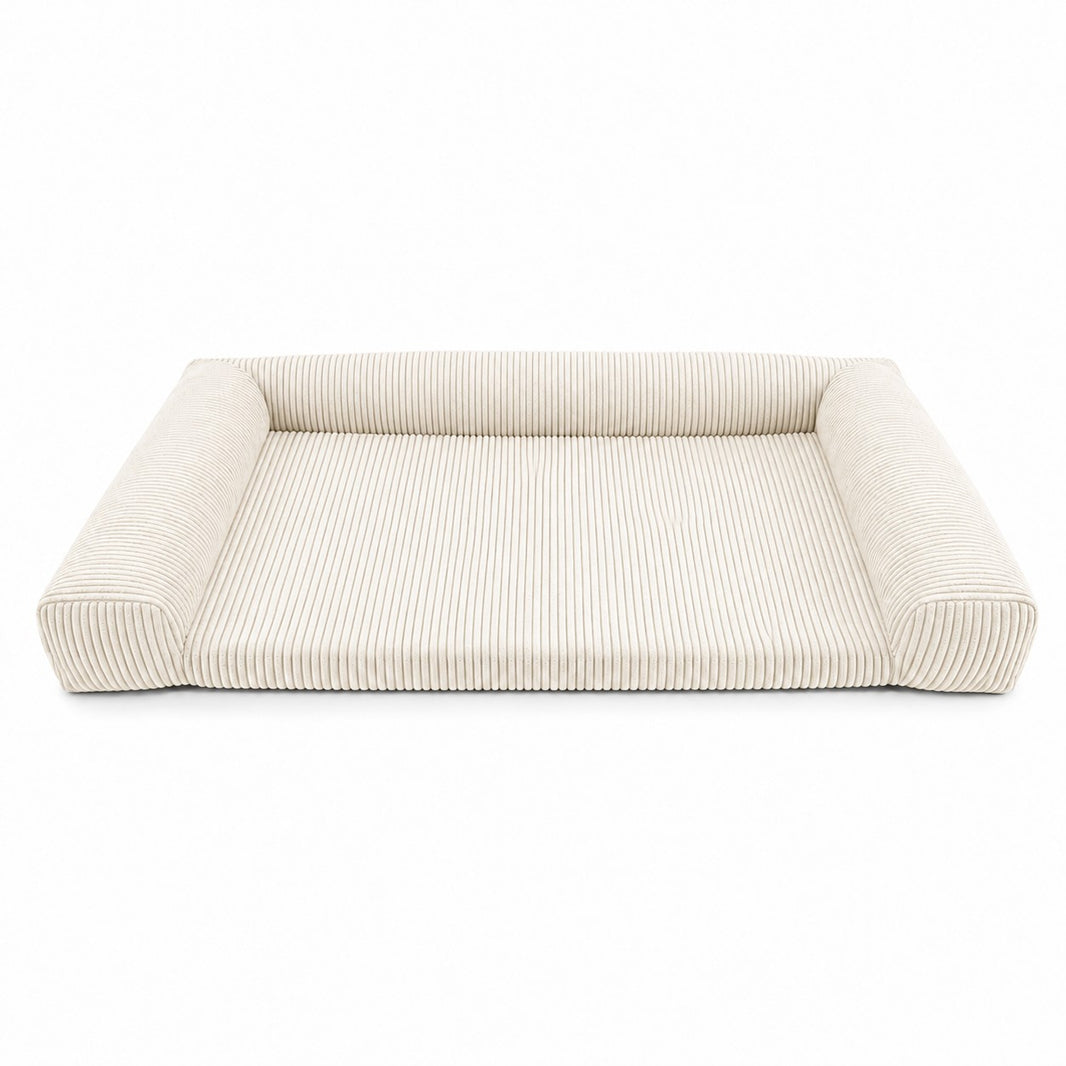 Carré Memory Foam Dog Mattress – Vanilla Beige, XL