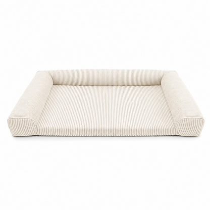 Carré Memory Foam Dog Mattress – Vanilla Beige, XL