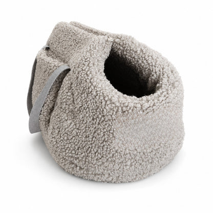 Doudou Teddy Dog Carrier Bag – Cappuccino, S