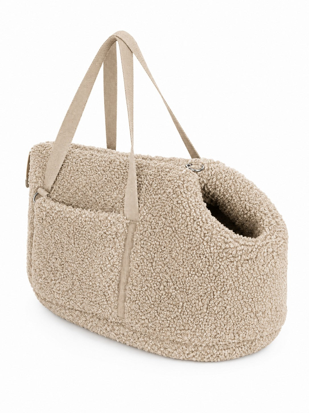 Doudou Teddy Dog Carrier Bag – Vanilla, S