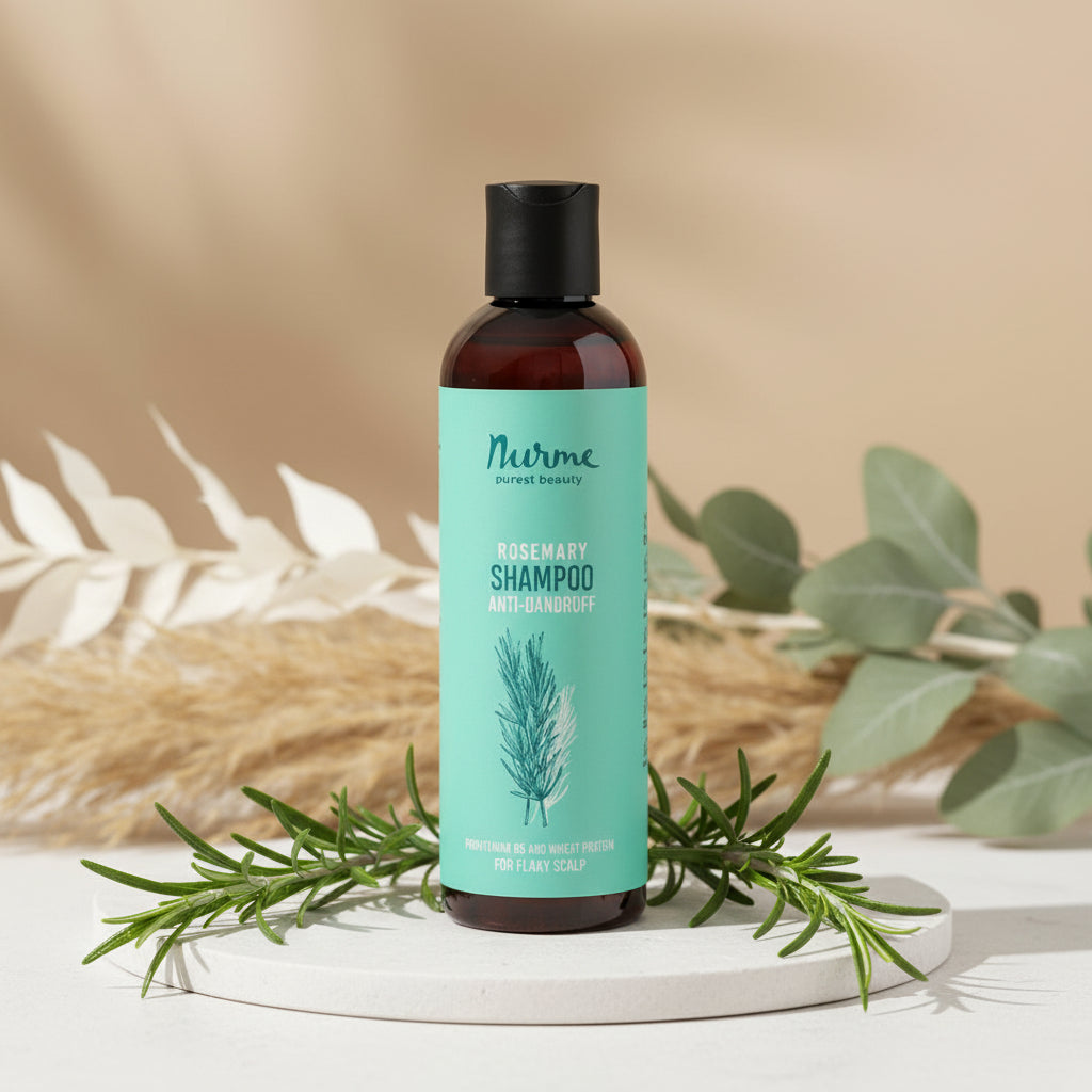 rosemary anti dandruff shampoo for scalp balance and daily hair care