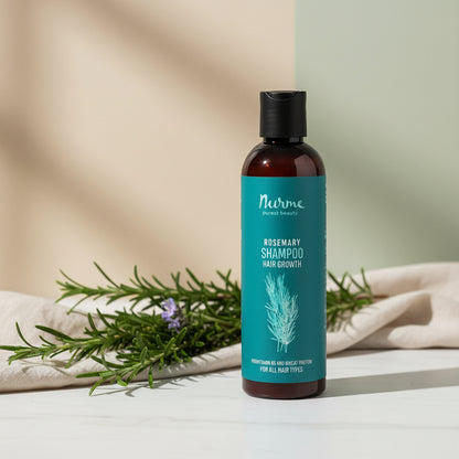 natural rosemary shampoo for daily hair care and balanced scalp