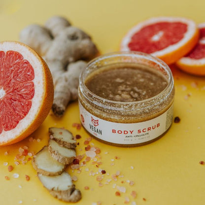 Vegan Fox Ginger Salt Body Scrub – 300 g