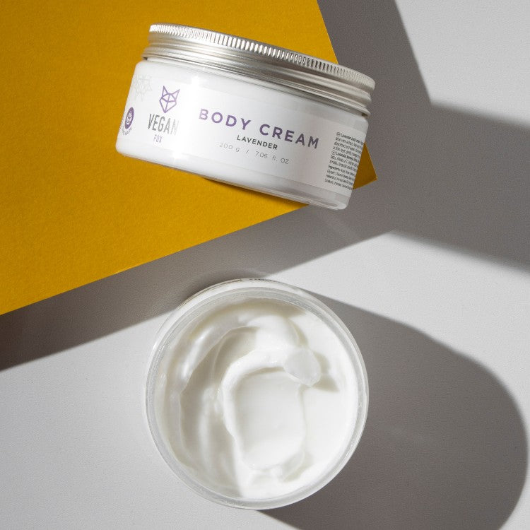 Vegan Fox Lavender Body Cream – 200 g